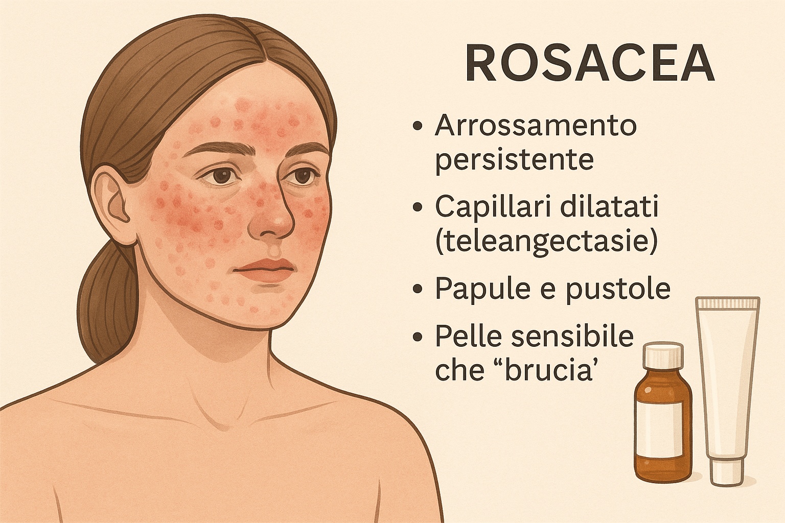 Rosacea: arrossamento e trattamento